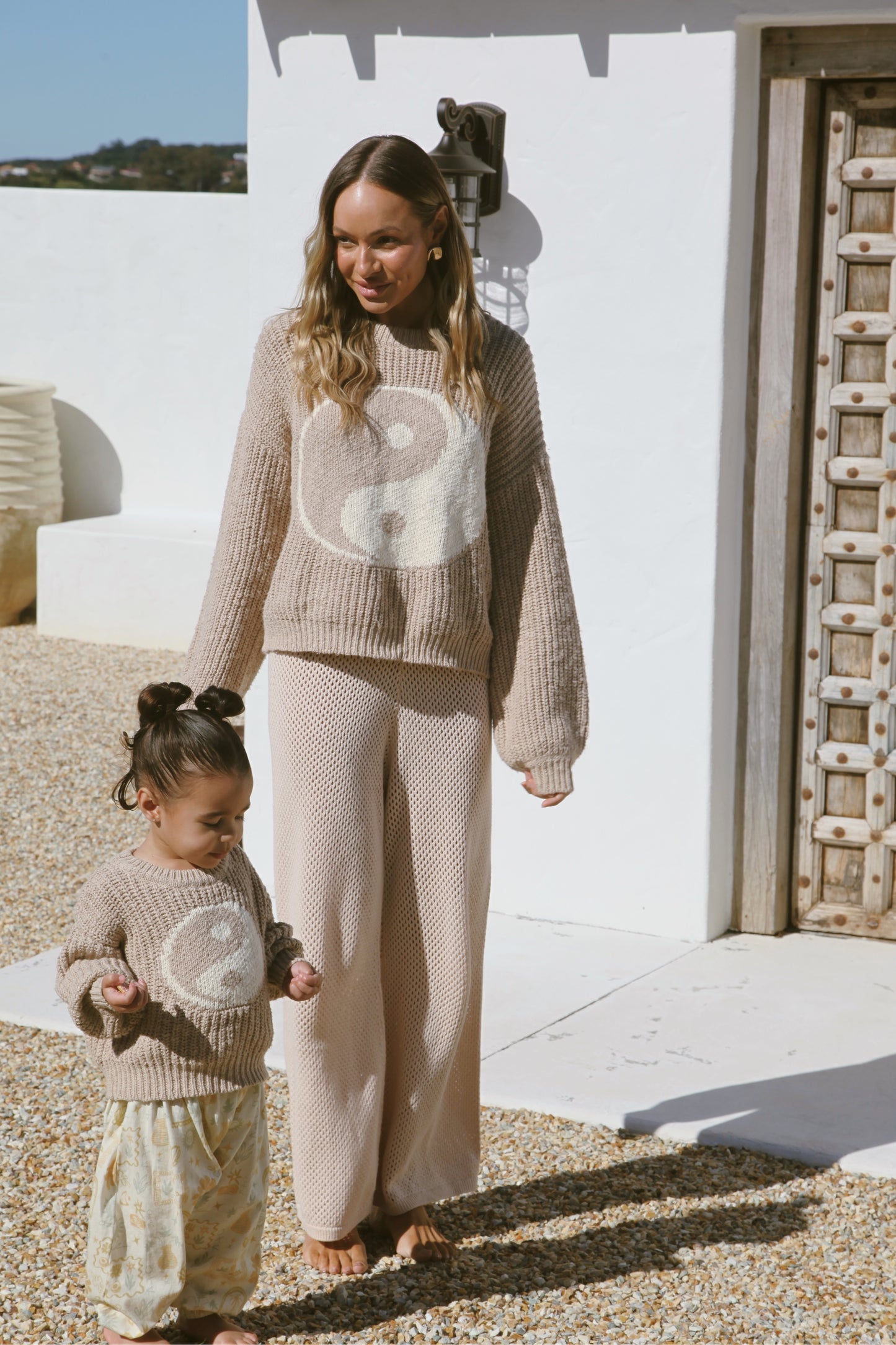 Womens Chunky Knit Jumper | Yin Yang