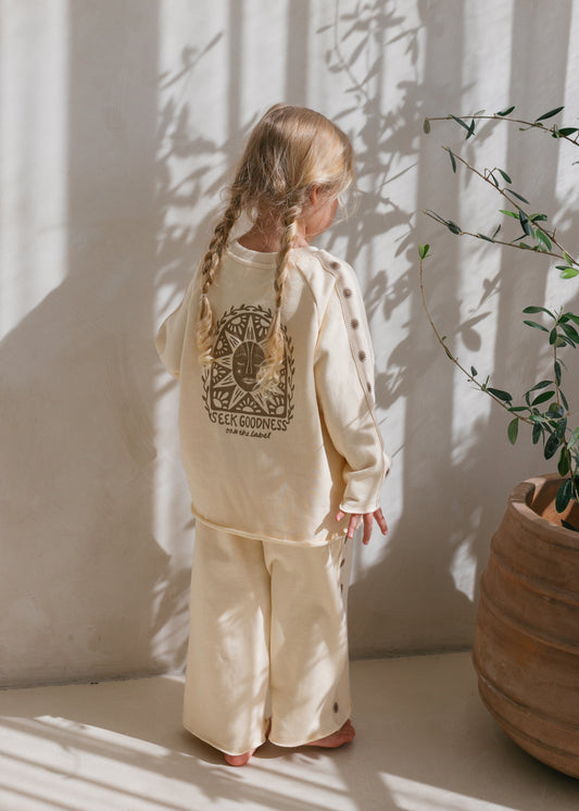 Seek Goodness Pullover | Cream