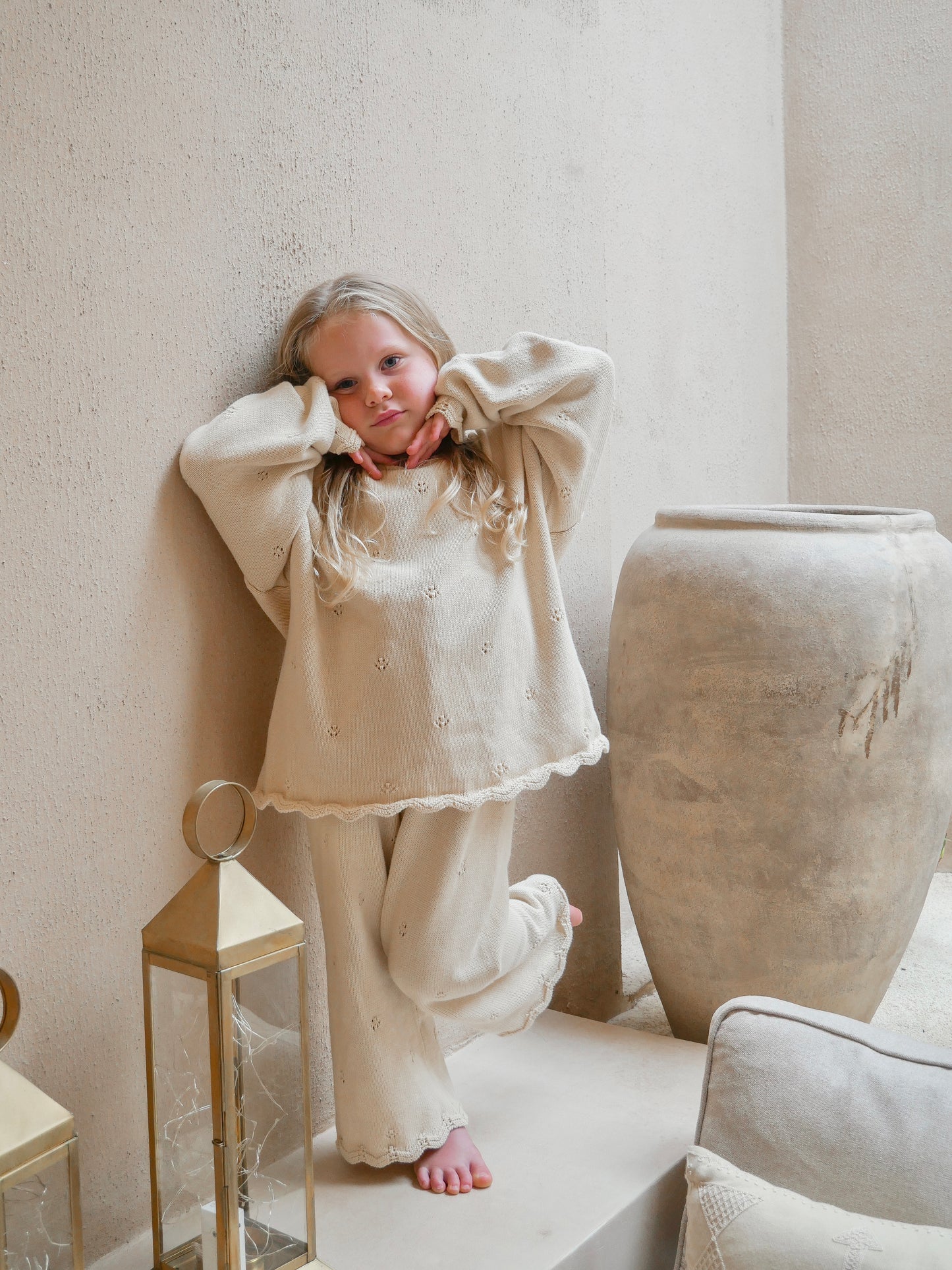 Meadow Pullover | Almond