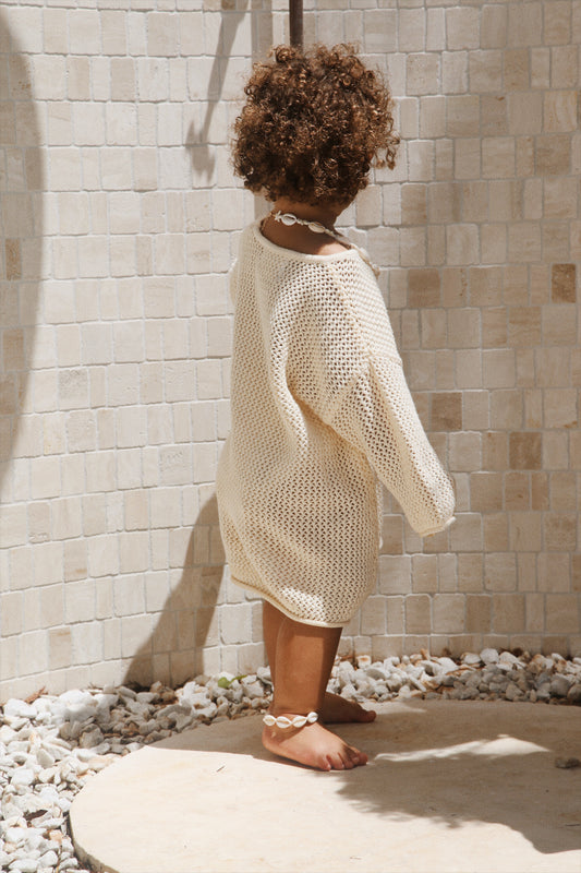 Beach Pullover | Bone