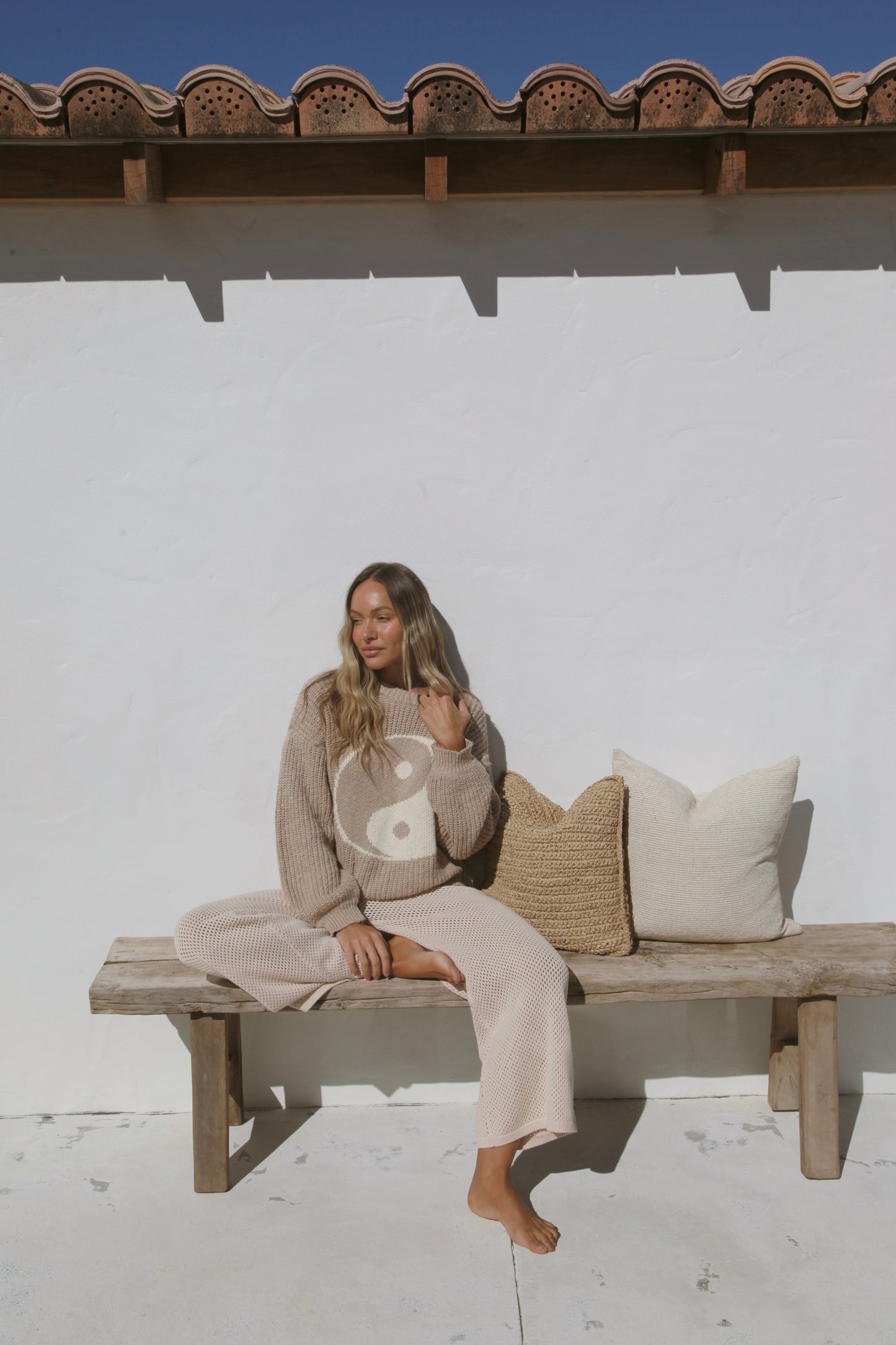 Womens Chunky Knit Jumper | Yin Yang