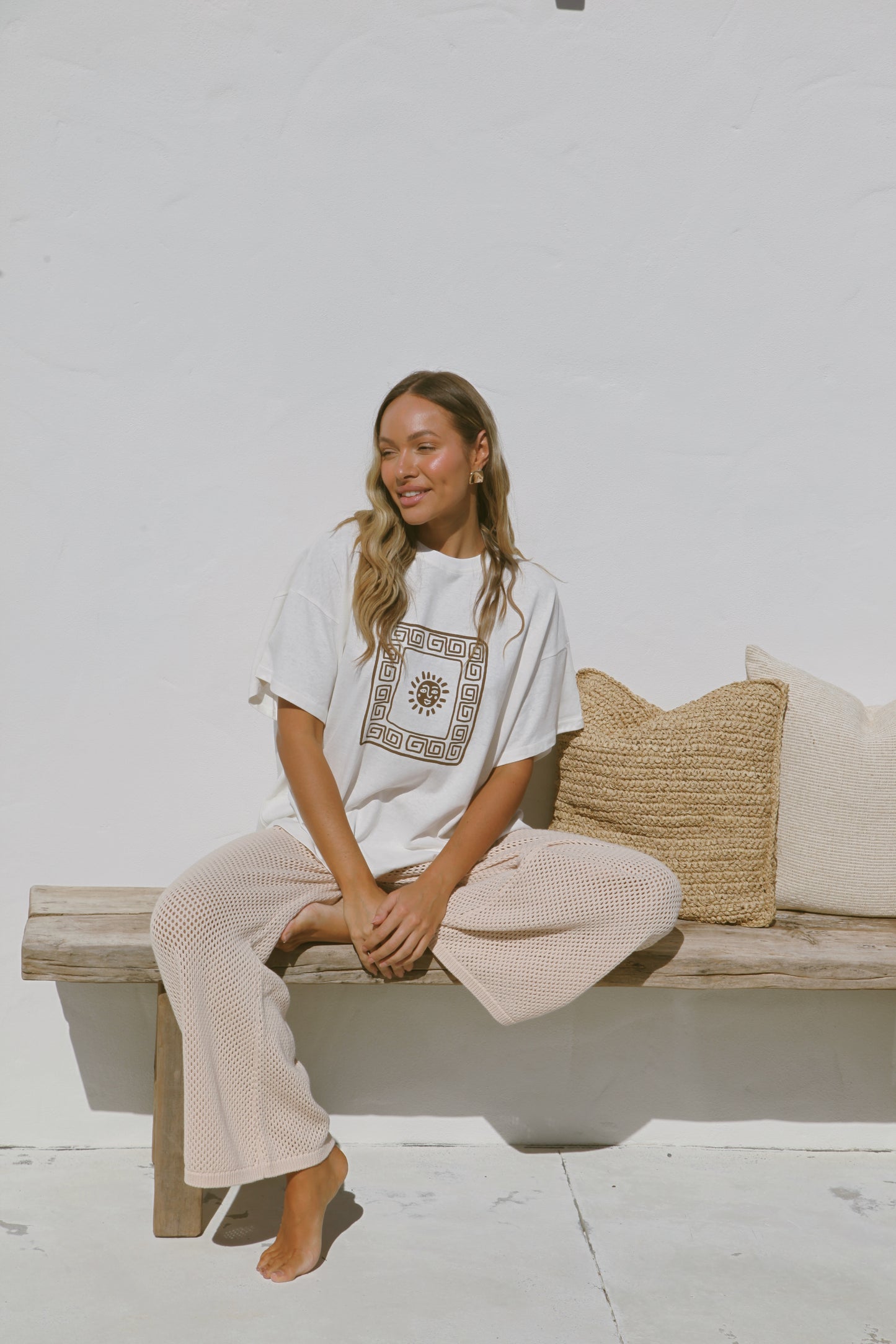 Womens Oversized Hemp Tee | Solmaze