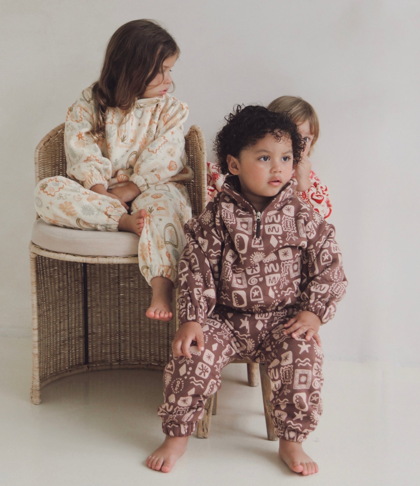 Oasis Fleece Jumper | Tobacco Brown