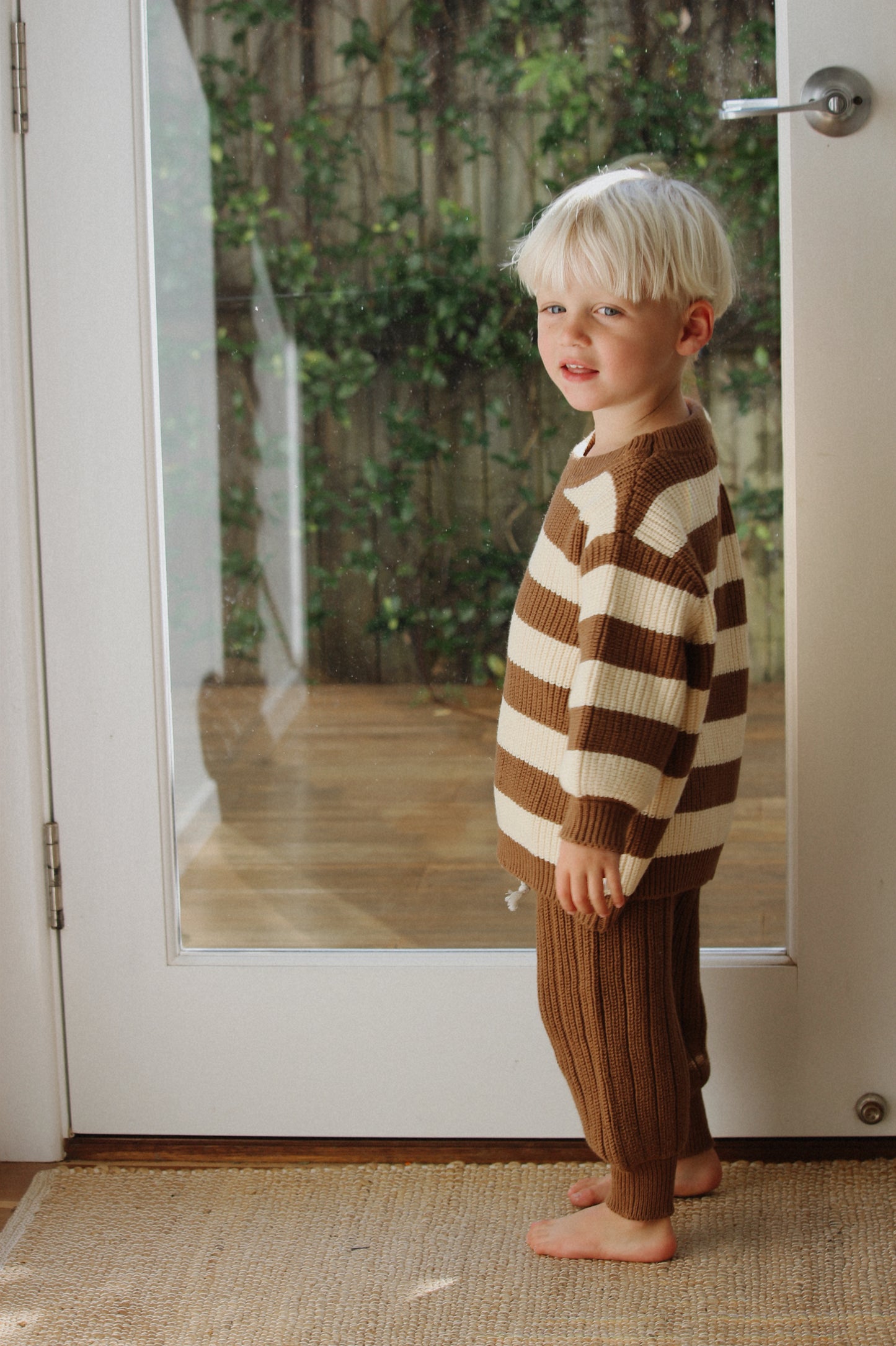 Knit Pant | Chocolate