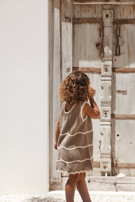 Wave Beach Pullover | Cocoa