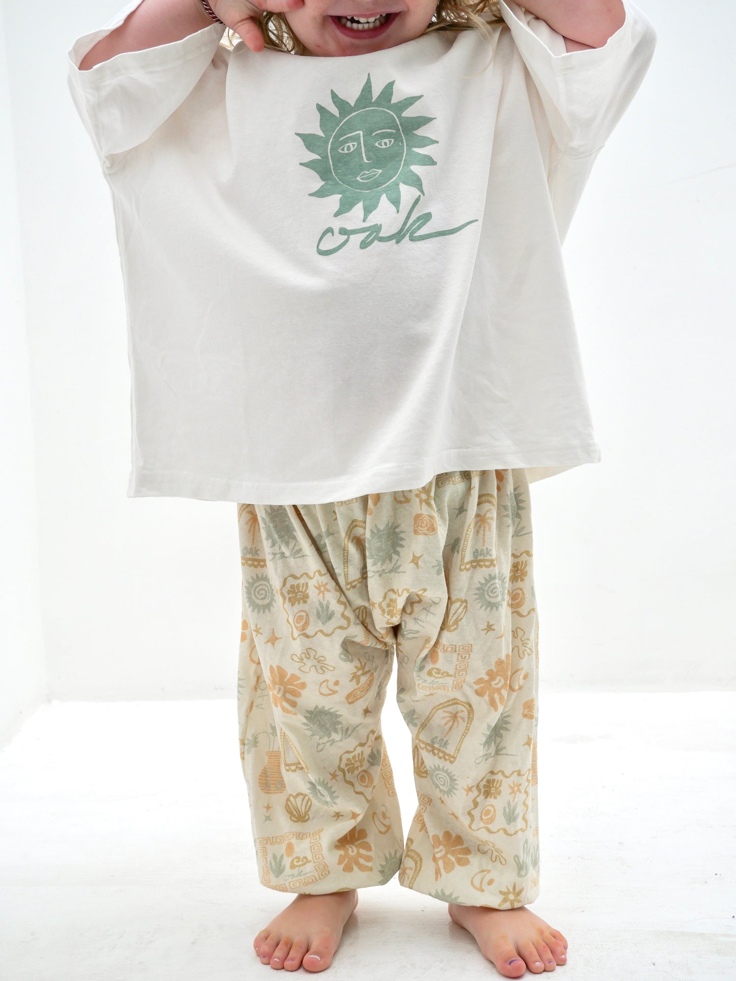 Hemp Harem Pant | Pastel