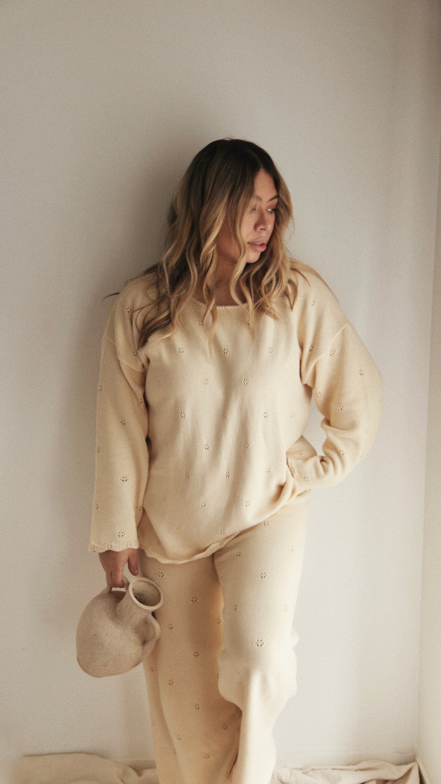 Womens Meadow Pant | Almond