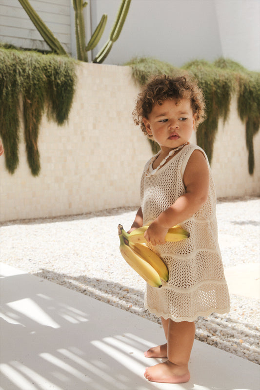 Wave Beach Pullover | Oat