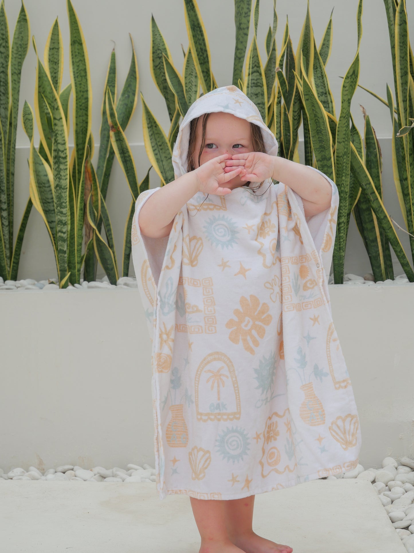 Wanderer Hooded Towel | Pastel