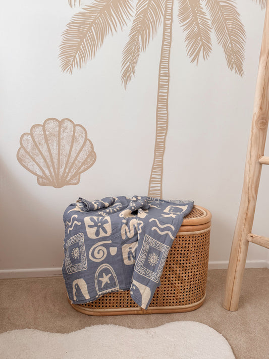 Oasis Wrap | Cobalt