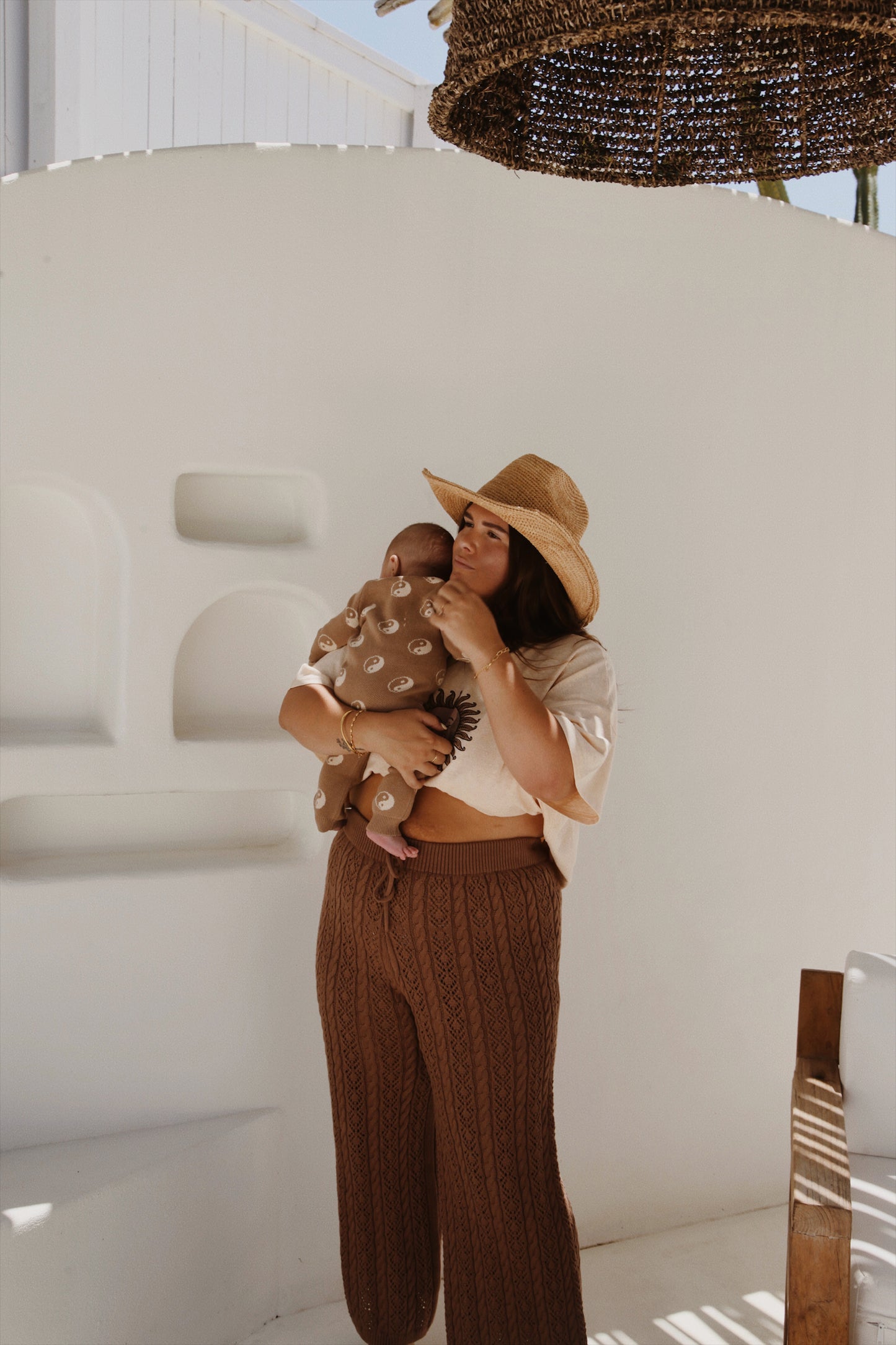 Cable Knit Pant | Cedar