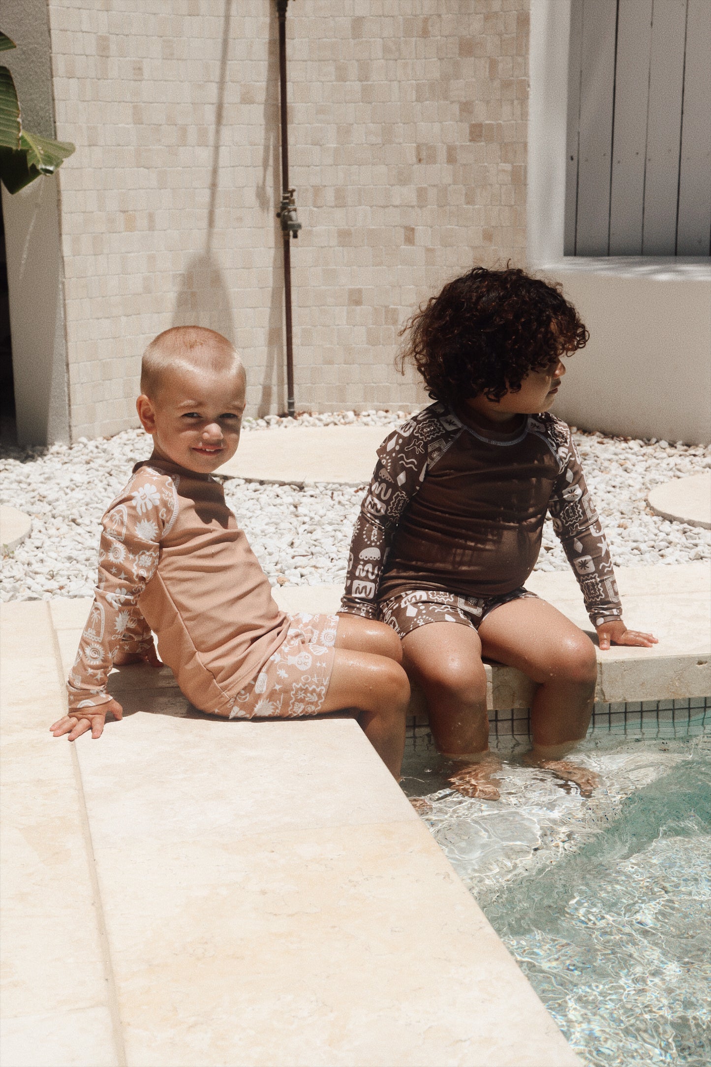 Wanderer Swim Set | Clay