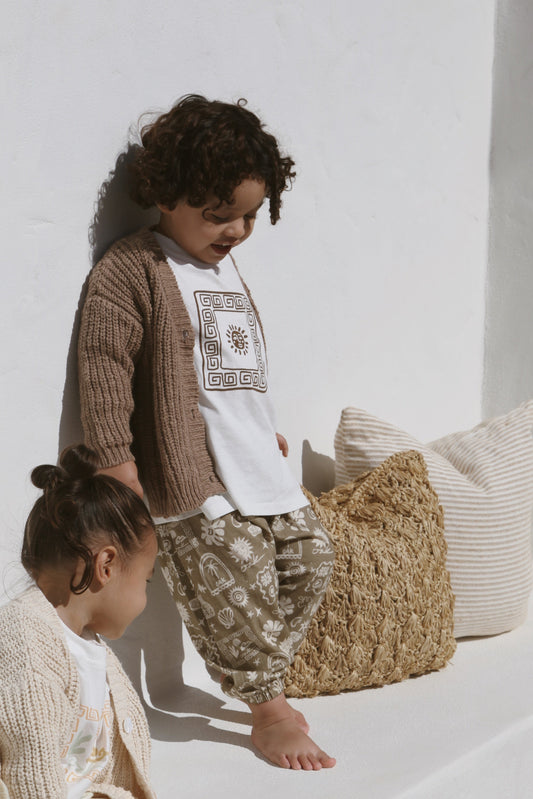 Hemp Harem Pant | Tobacco Brown
