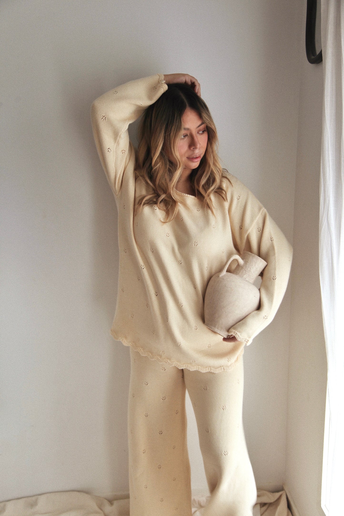 Womens Meadow Pant | Almond