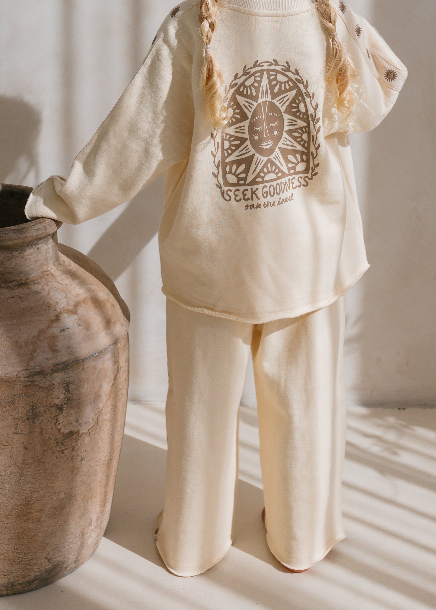 Seek Goodness Pullover | Cream