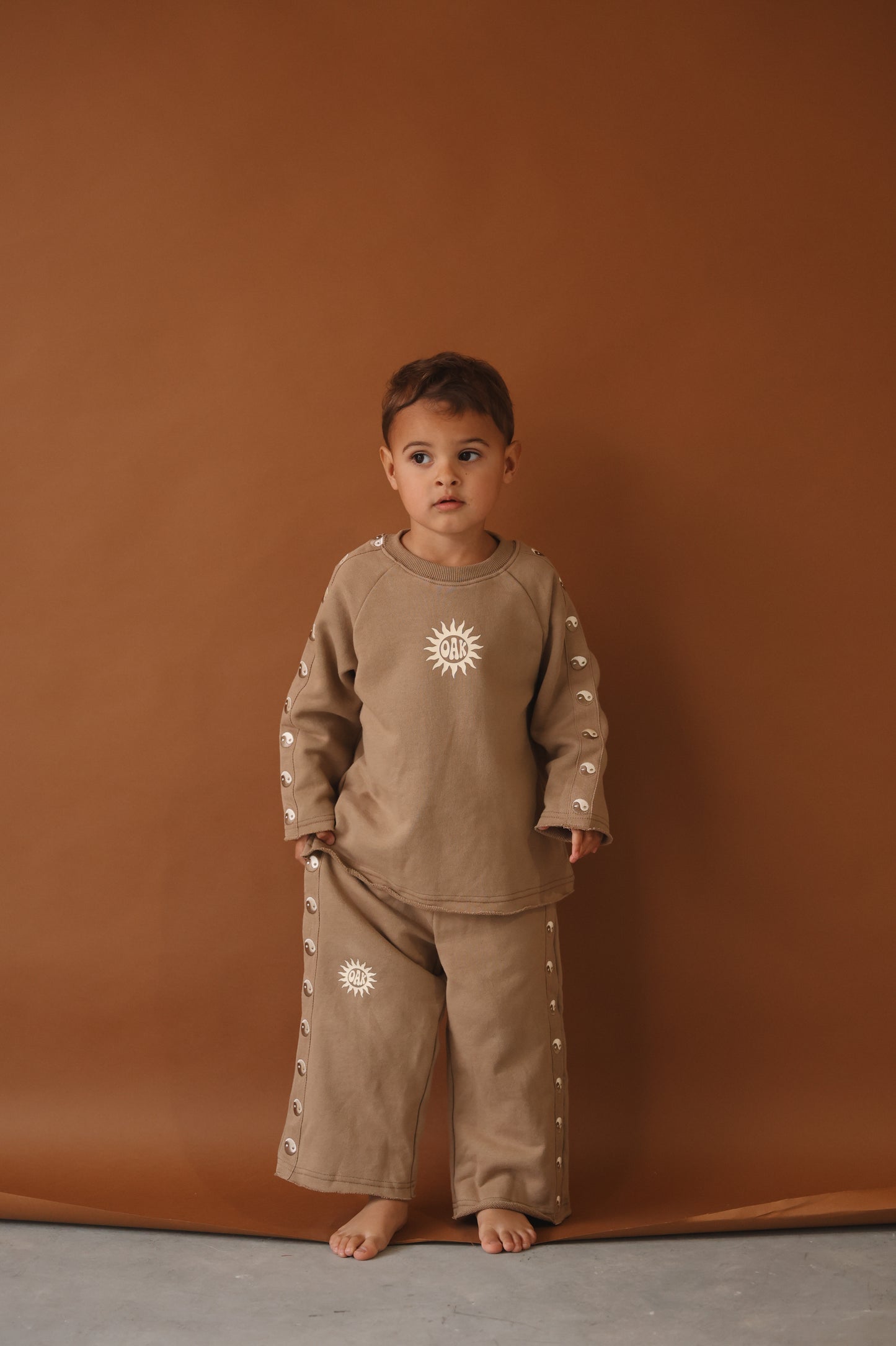 Inhale Exhale Pullover | Walnut
