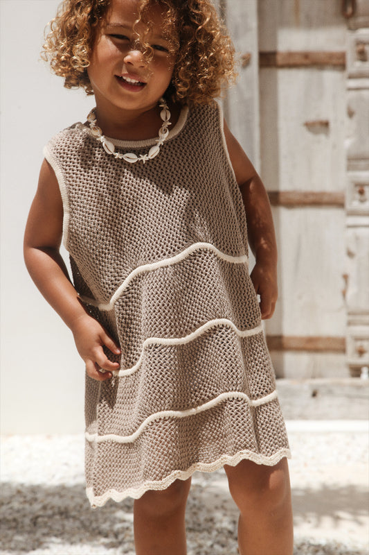 Wave Beach Pullover | Cocoa