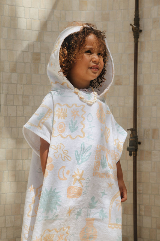 Wanderer Hooded Towel | Pastel