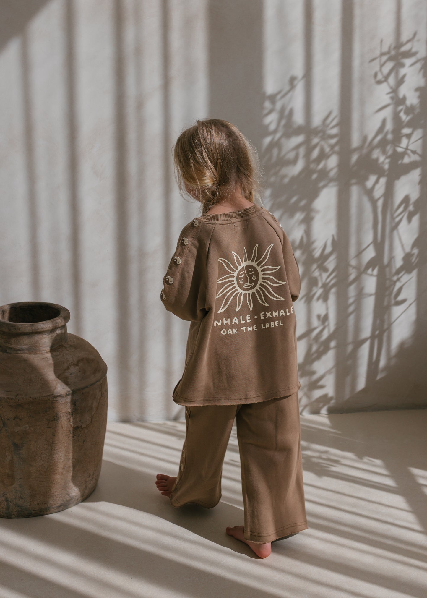 Inhale Exhale Pullover | Walnut