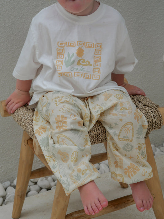 Hemp Harem Pant | Pastel