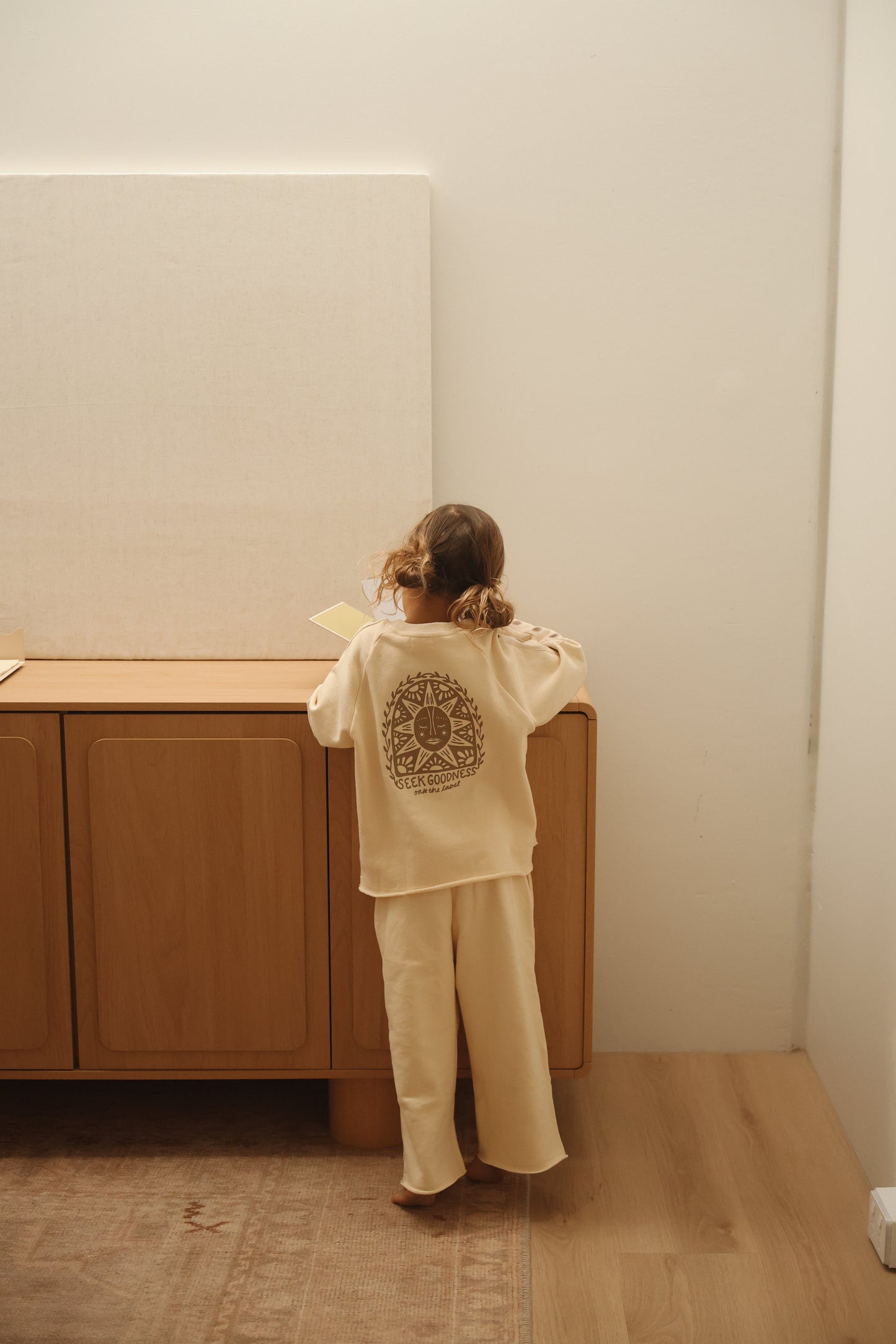Seek Goodness Pullover | Cream