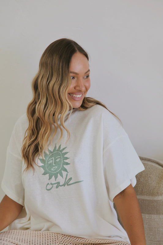 Womens Oversized Hemp Tee | Sundrift