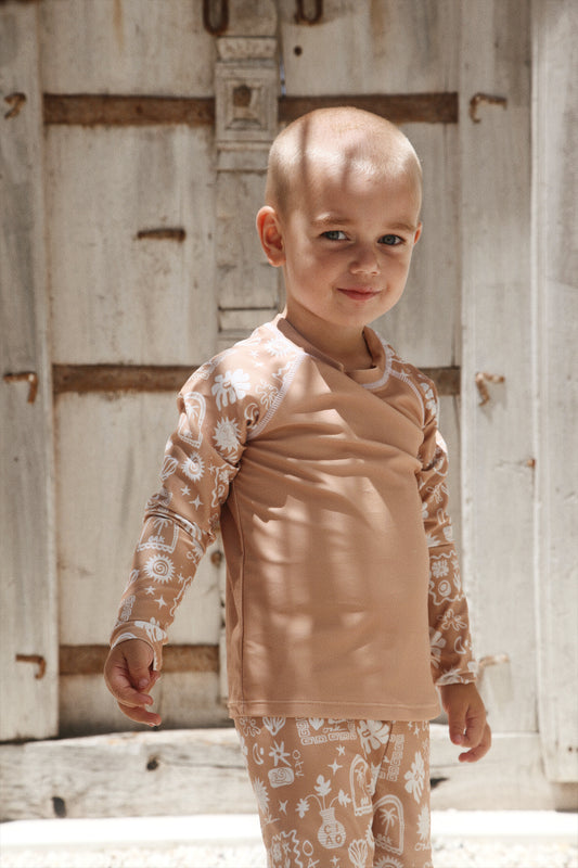 Wanderer Swim Set | Clay