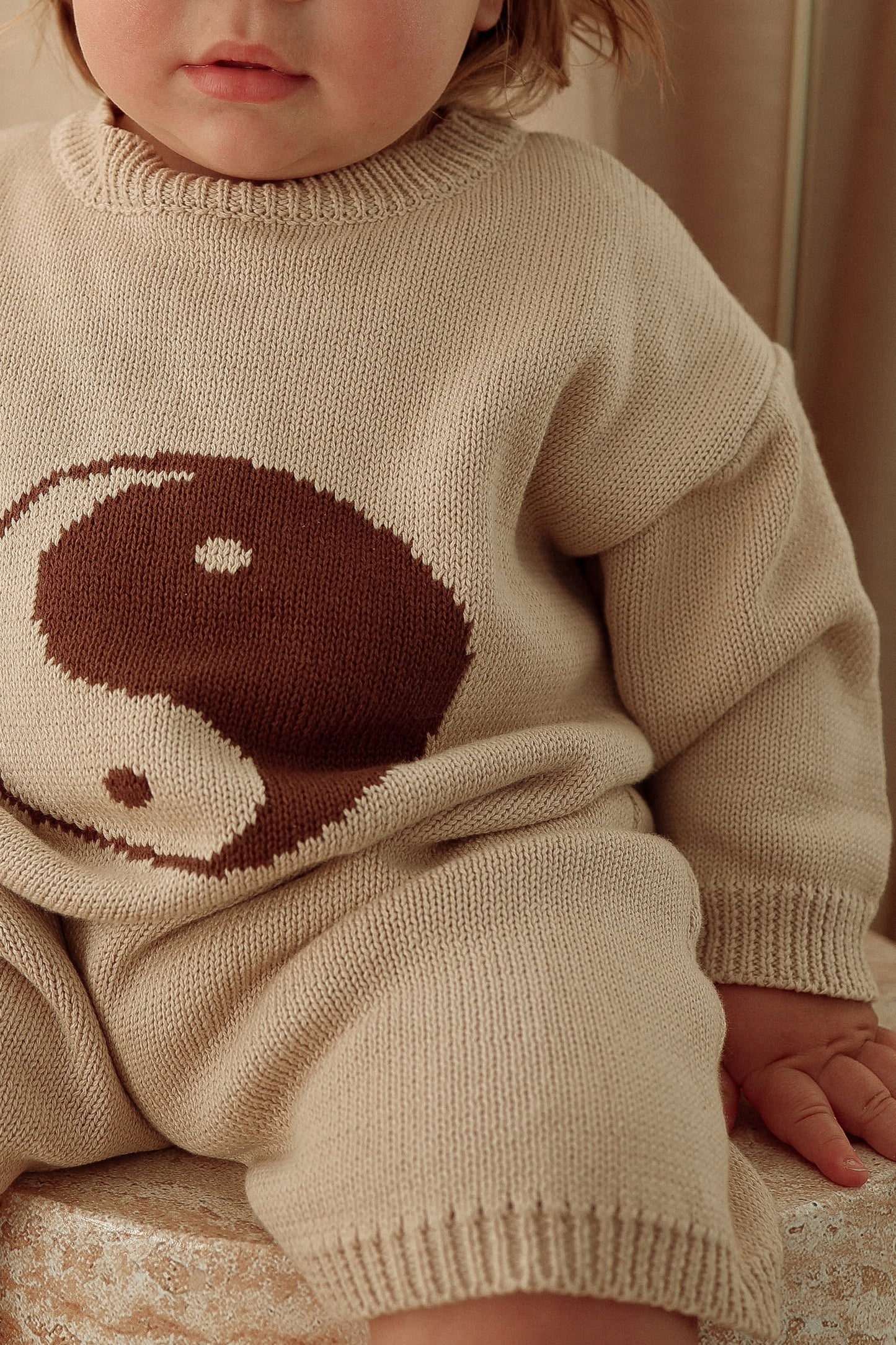 Yin Yang Romper | Oat