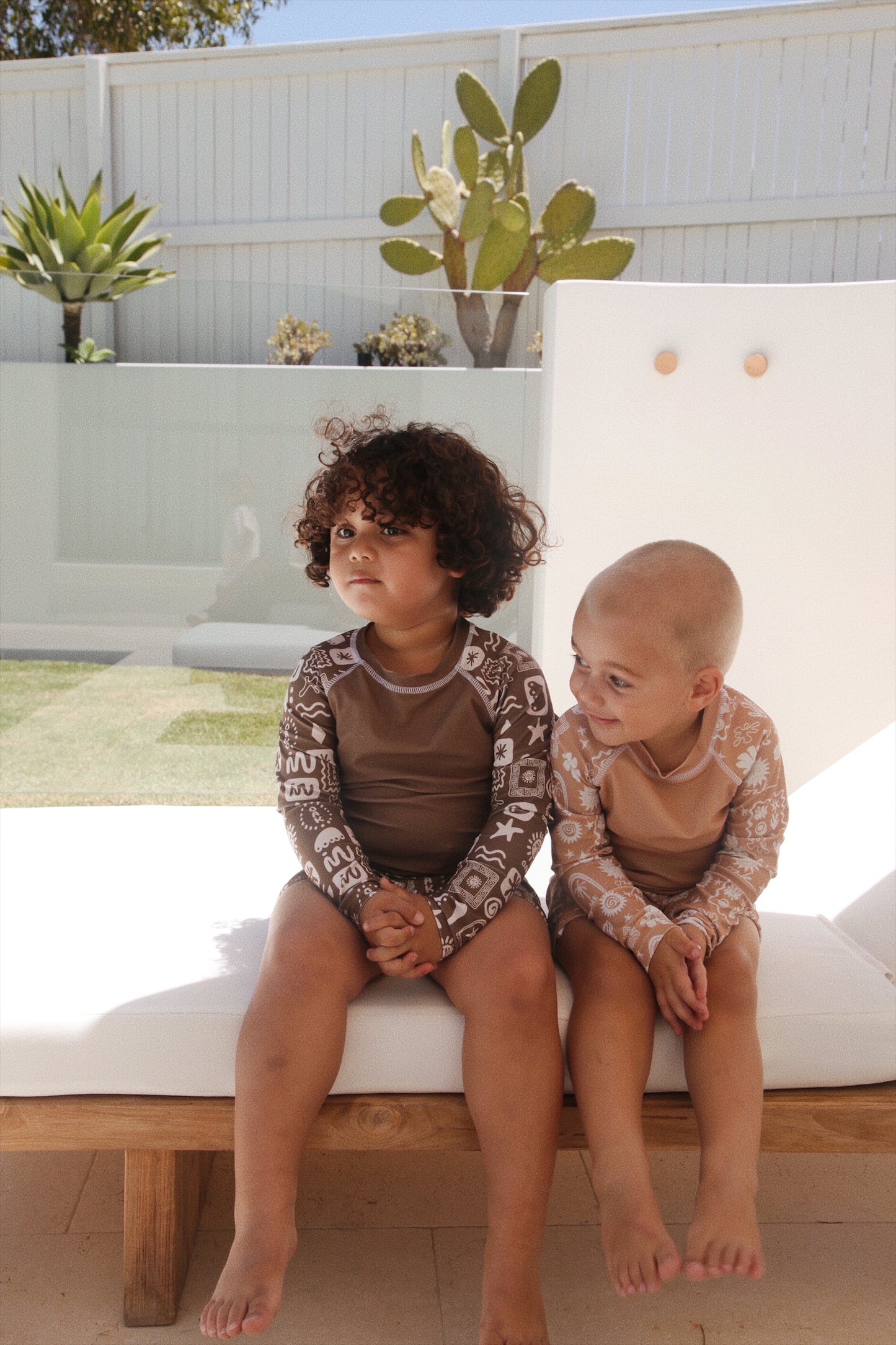 Oasis Swim Set | Tobacco Brown