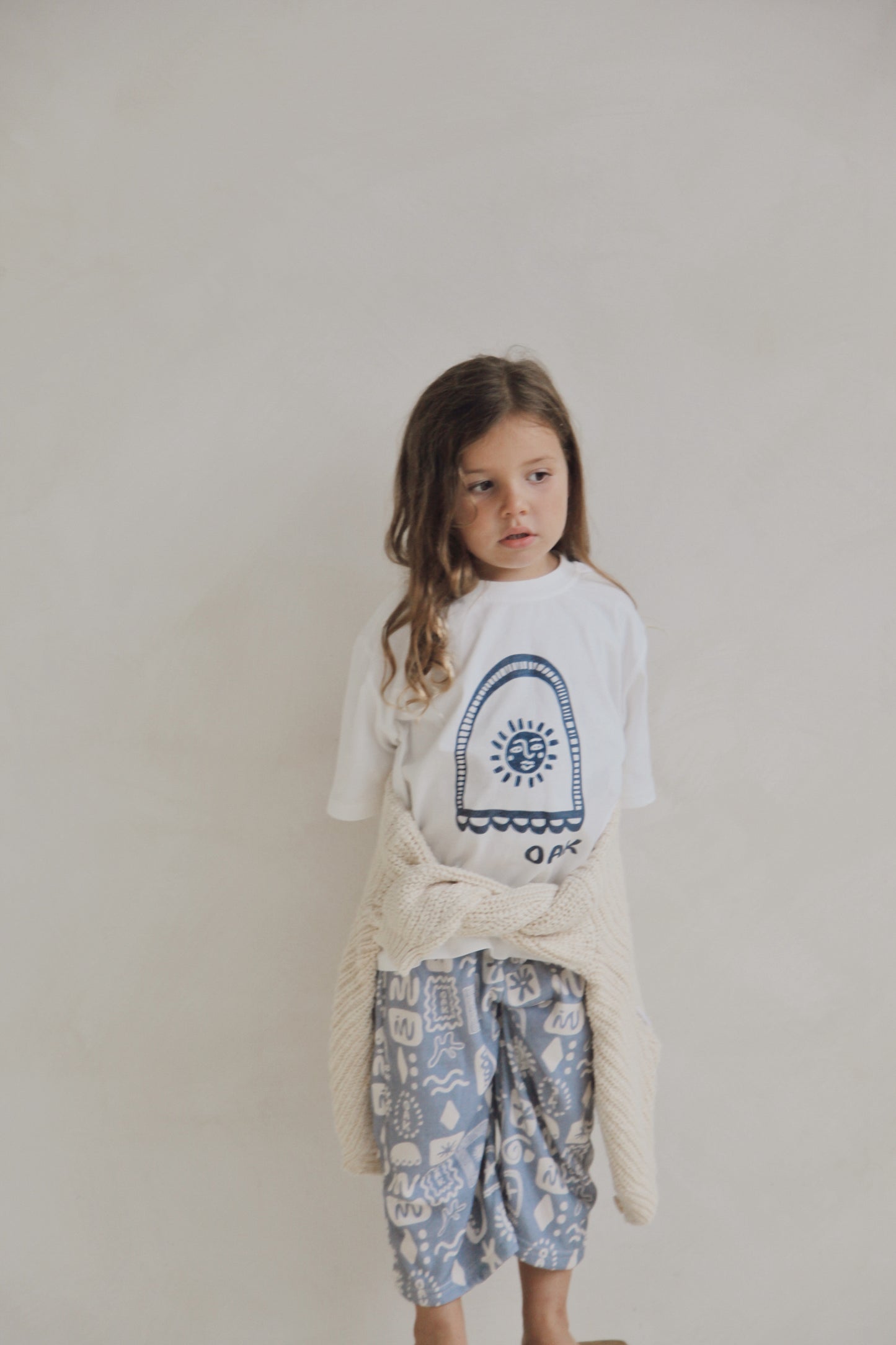 Oasis Tee | Cobalt