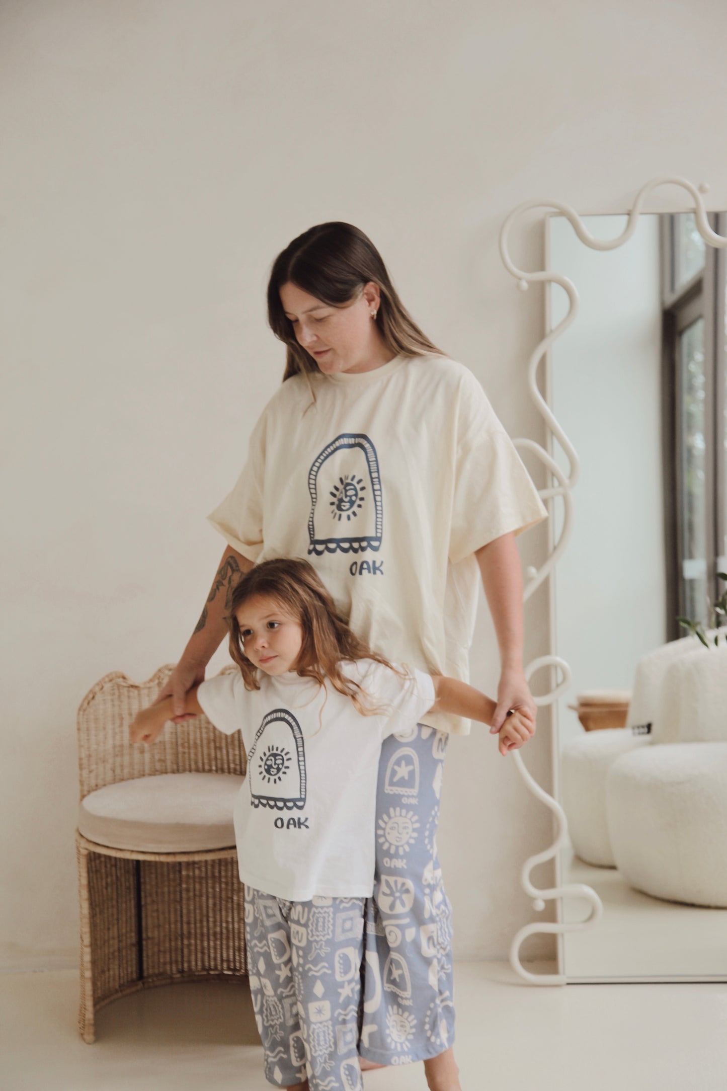 Oasis Tee | Cobalt