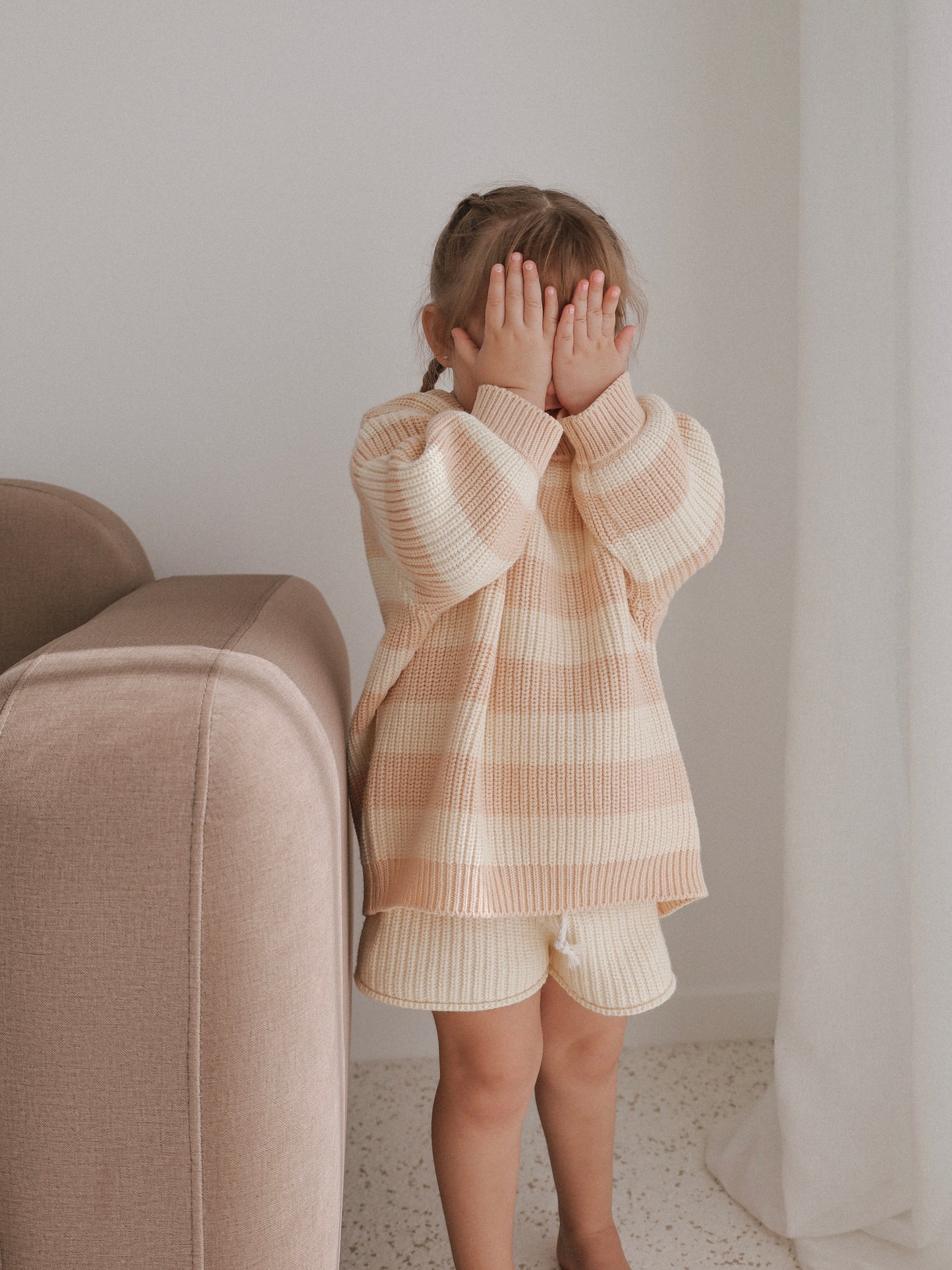 Knit Short | Apricot