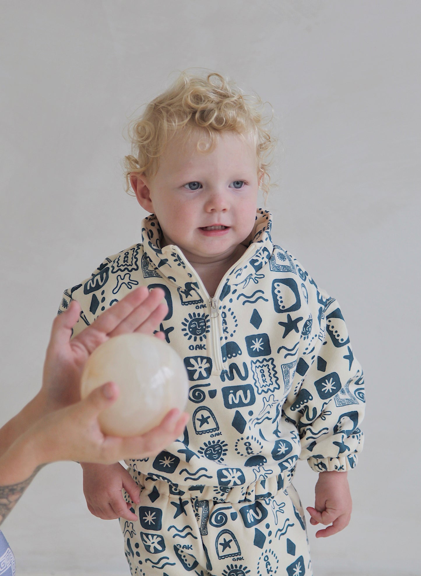 Oasis Fleece Jumper | Azul