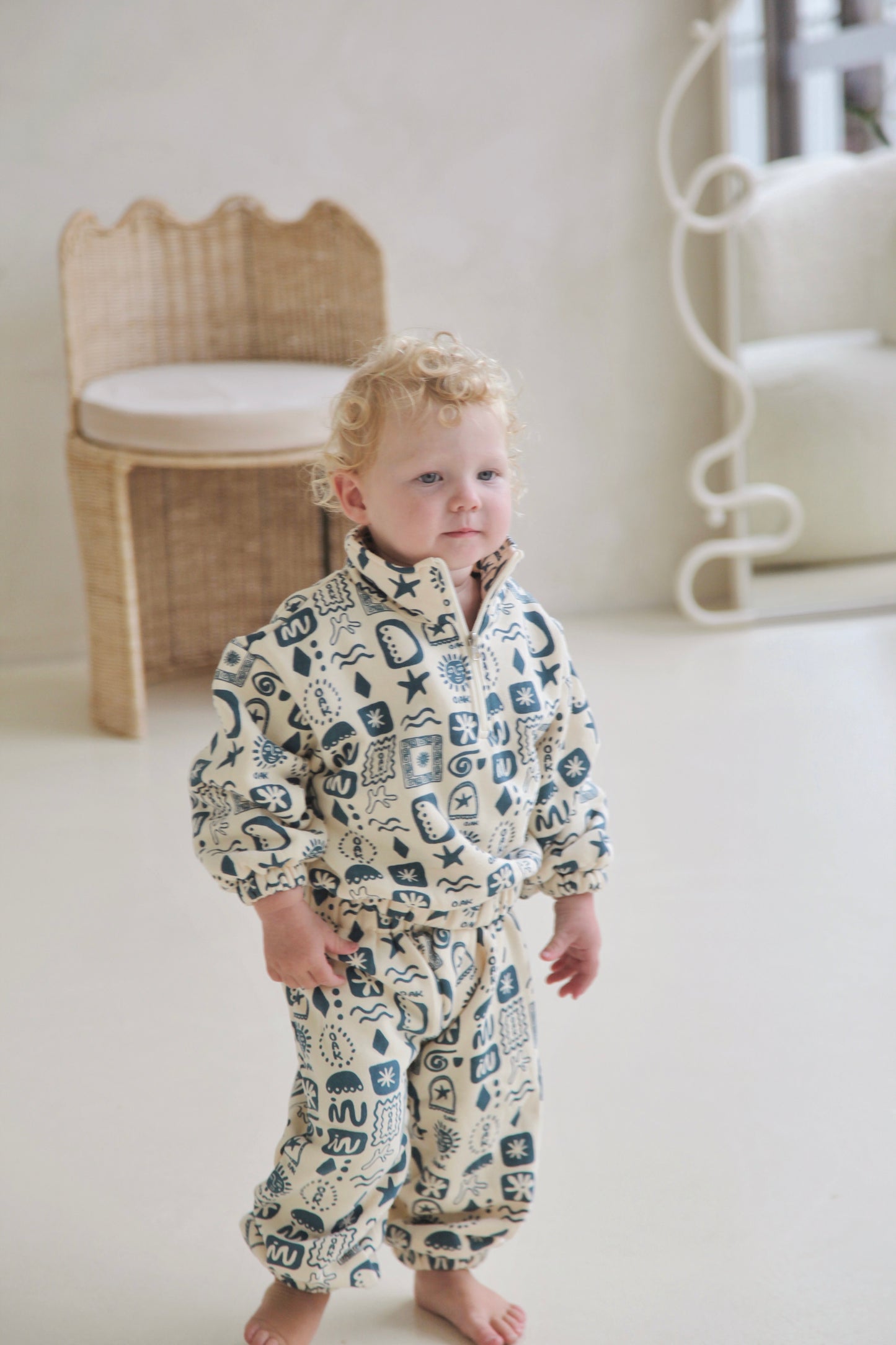 Oasis Fleece Jumper | Azul