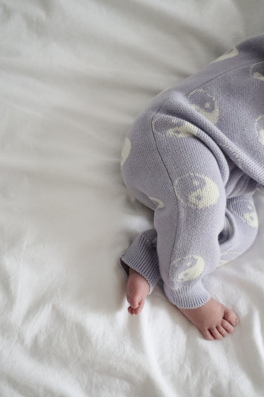 Yin Yang Romper | Lilac