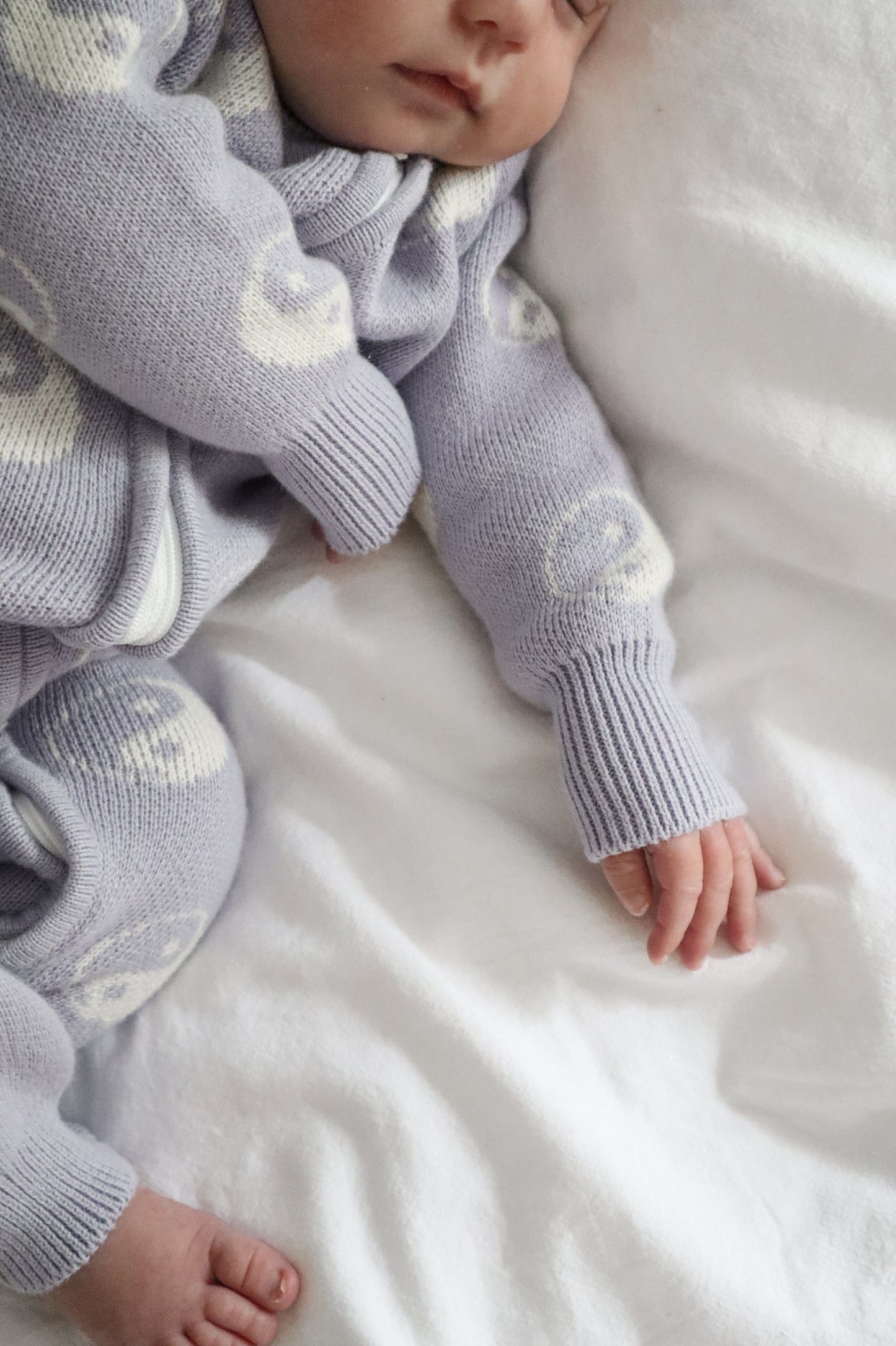 Yin Yang Romper | Lilac