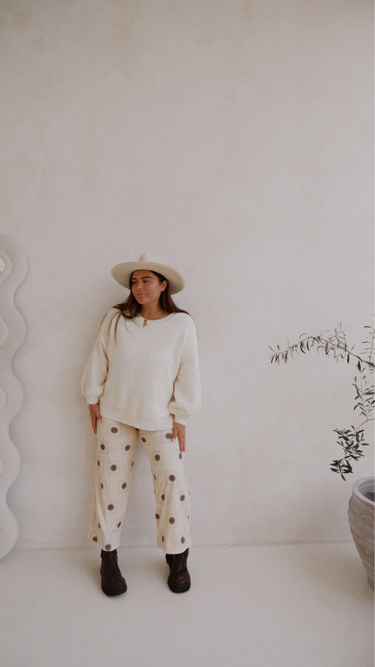 Womens Terry Pant | Soleil